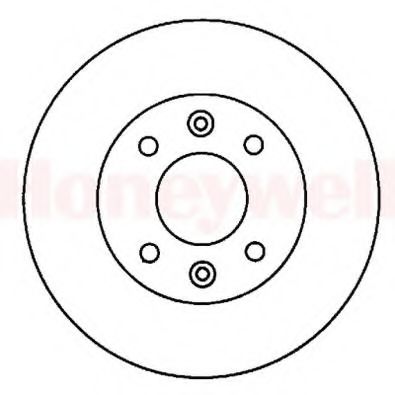 BENDIX - 561335B - Тормозной диск