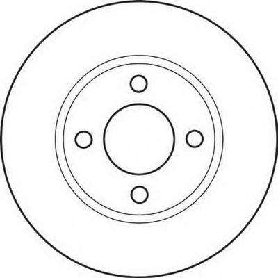 BENDIX - 561240BC - Тормозной диск