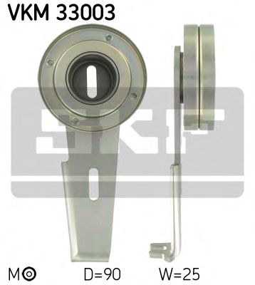 SKF - VKM 33003 - Натяжной ролик, поликлиновойремень (Ременный привод)