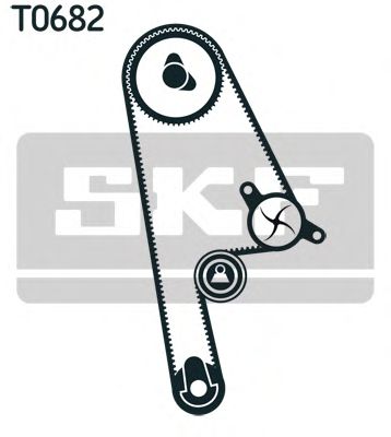 SKF - VKMA 93006 - Комплект ремня ГРМ (Ременный привод)