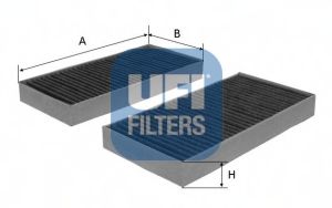 UFI - 54.172.00 - Фильтр, воздух во внутренном пространстве (Отопление / вентиляция)