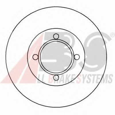 A.B.S. - 15750 - Тормозной диск (Тормозная система)