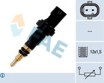 FAE - 33890 - Датчик, температура охлаждающей жидкости (Приготовление смеси)