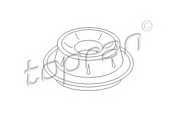 TOPRAN - 102 791 - Опора стойки амортизатора (Подвеска колеса)