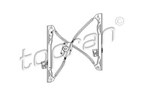 TOPRAN - 111 700 - Подъемное устройство для окон (Внутренняя отделка)