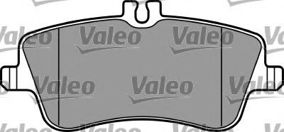 VALEO - 597333 - Комплект тормозных колодок, дисковый тормоз