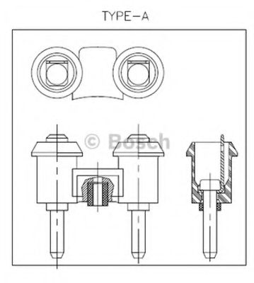 BOSCH - 0 986 320 111 - Звуковой сигнал (Сигнализация)