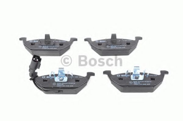 BOSCH - 0 986 494 524 - Комплект тормозных колодок, дисковый тормоз (Тормозная система)