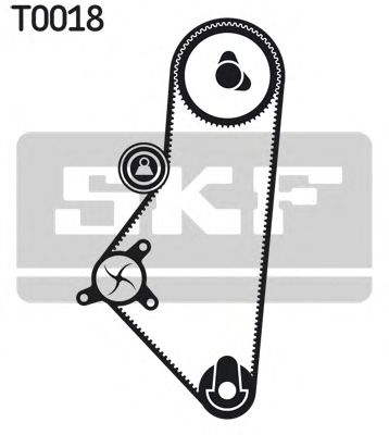 SKF - VKMA 03201 - Комплект ремня ГРМ (Ременный привод)