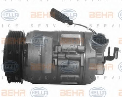 HELLA - 8FK 351 110-741 - Компрессор, кондиционер (Кондиционер)