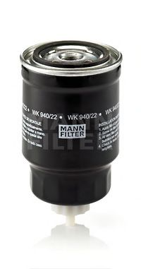 MANN-FILTER - WK 940/22 - Топливный фильтр (Система подачи топлива)