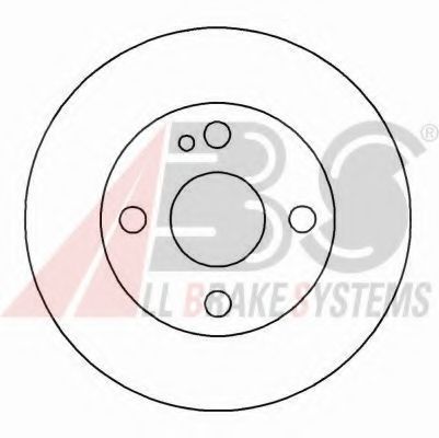 A.B.S. - 16148 - Тормозной диск (Тормозная система)