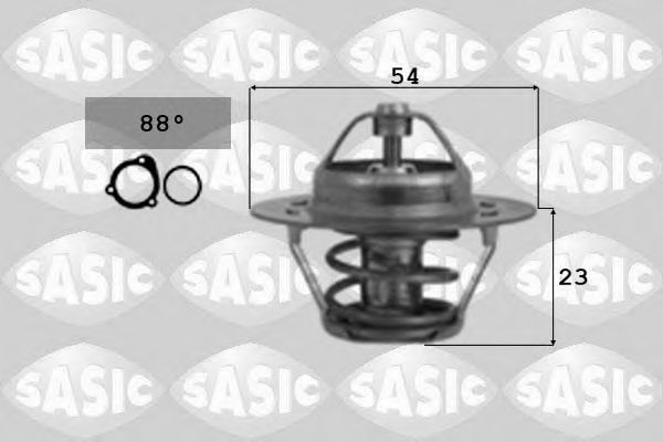 SASIC - 9000131 - Термостат, охлаждающая жидкость (Охлаждение)