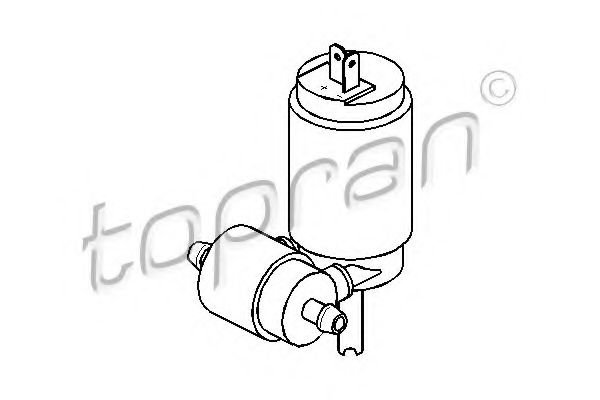 TOPRAN - 103 443 - Водяной насос, система очистки окон (Система очистки окон)