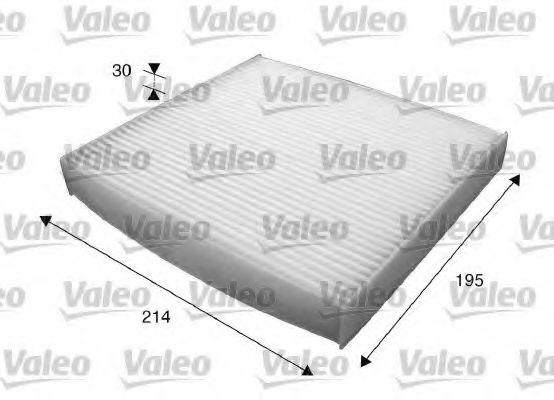 VALEO - 715620 - Фильтр, воздух во внутренном пространстве (Отопление / вентиляция)