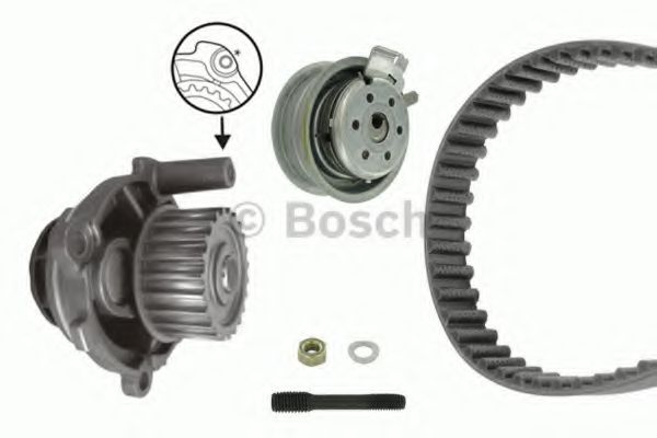 BOSCH - 1 987 946 438 - Водяной насос + комплект зубчатого ремня (Охлаждение)