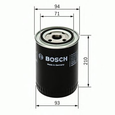 BOSCH - 0 451 105 067 - Масляный фильтр (Смазывание)