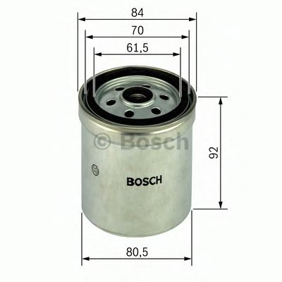 BOSCH - 1 457 434 153 - Топливный фильтр (Система подачи топлива)