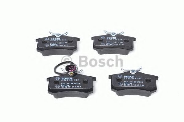 BOSCH - 0 986 424 559 - Комплект тормозных колодок, дисковый тормоз (Тормозная система)