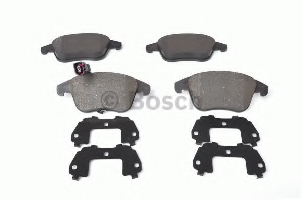 BOSCH - 0 986 494 372 - Комплект тормозных колодок, дисковый тормоз (Тормозная система)