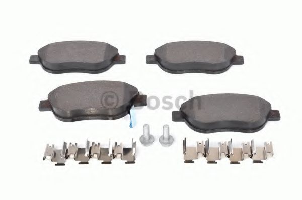 BOSCH - 0 986 494 157 - Комплект тормозных колодок, дисковый тормоз (Тормозная система)