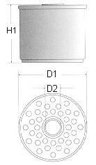 CHAMPION - L131/606 - Топливный фильтр (Система подачи топлива)