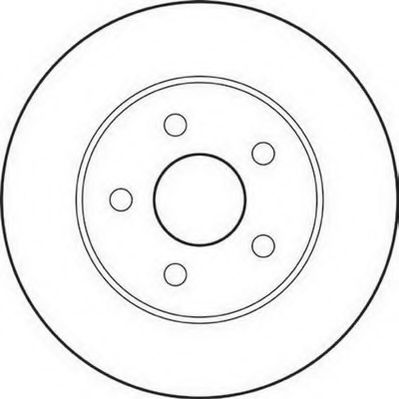 JURID - 562193JC - Тормозной диск (Тормозная система)