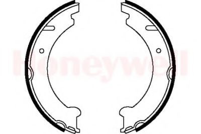 BENDIX - 361941B - Комплект тормозных колодок, стояночная тормозная система