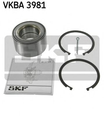 SKF - VKBA 3981 - Комплект подшипника ступицы колеса (Подвеска колеса)