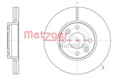 METZGER - 61474.10 - Тормозной диск