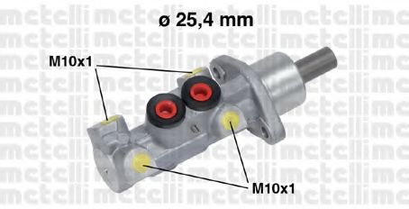 METELLI - 05-0604 - Главный тормозной цилиндр (Тормозная система)