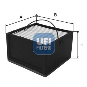 UFI - 26.063.00 - Топливный фильтр (Система подачи топлива)