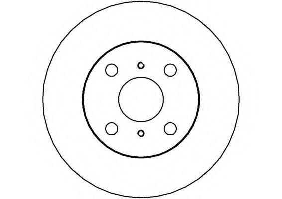 NATIONAL - NBD272 - Тормозной диск (Тормозная система)