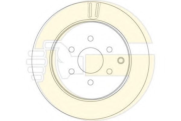 GIRLING - 6062892 - Тормозной диск (Тормозная система)