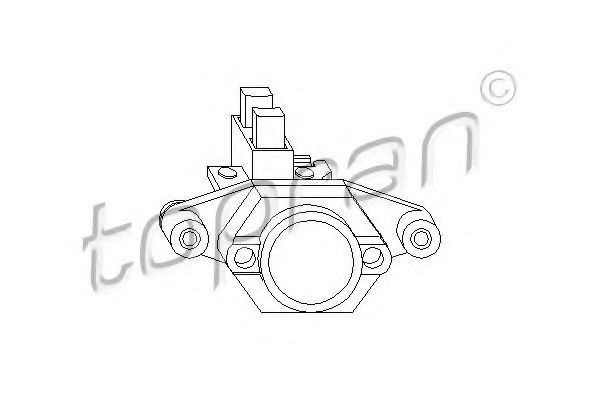 TOPRAN - 400 674 - Регулятор генератора (Генератор)