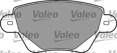 VALEO - 597339 - Комплект тормозных колодок, дисковый тормоз