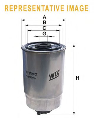 WIX FILTERS - WF8305 - Топливный фильтр (Система подачи топлива)