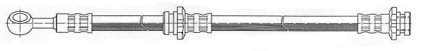 CEF - 511760 - Тормозной шланг (Тормозная система)