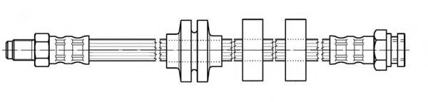 CEF - 511883 - Тормозной шланг (Тормозная система)