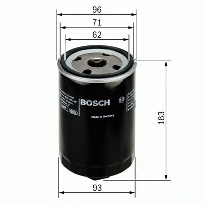 BOSCH - 0 451 203 087 - Масляный фильтр (Смазывание)