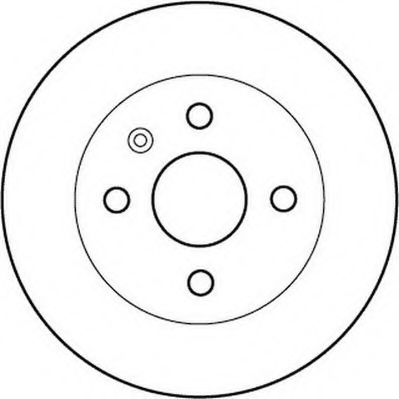 JURID - 562181JC - Тормозной диск (Тормозная система)