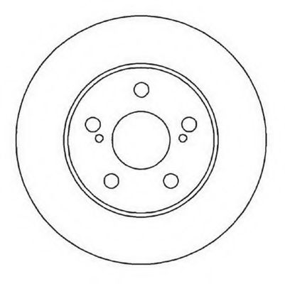 BENDIX - 561822B - Тормозной диск