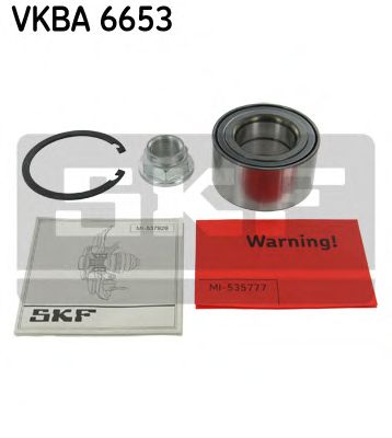 SKF - VKBA 6653 - Комплект подшипника ступицы колеса (Подвеска колеса)