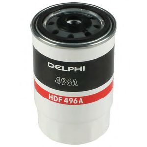 DELPHI - HDF496 - Топливный фильтр (Система подачи топлива)