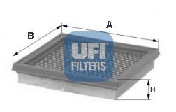 UFI - 30.972.00 - Воздушный фильтр (Система подачи воздуха)