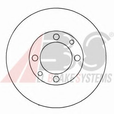 A.B.S. - 15860 - Тормозной диск (Тормозная система)