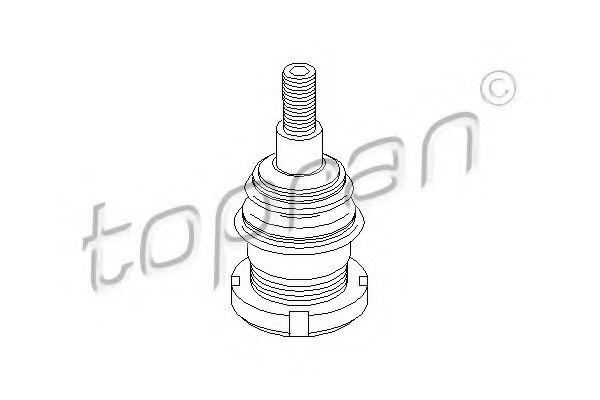 TOPRAN - 401 361 - Несущий / направляющий шарнир (Подвеска колеса)