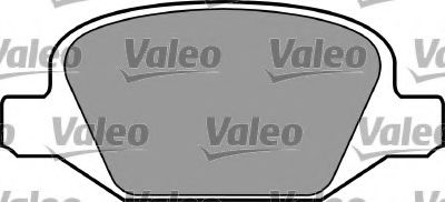 VALEO - 597379 - Комплект тормозных колодок, дисковый тормоз