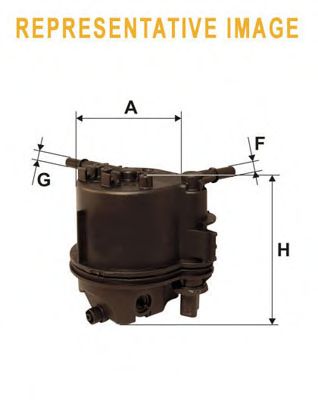 WIX FILTERS - WF8397 - Топливный фильтр (Система подачи топлива)