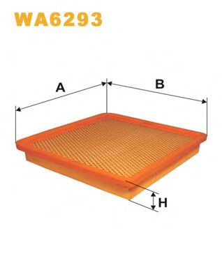 WIX FILTERS - WA6293 - Воздушный фильтр (Система подачи воздуха)